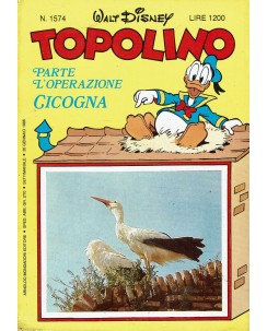 Topolino n.1574 ed. Walt Disney Mondadori