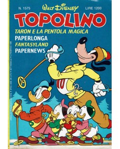 Topolino n.1575 ed. Walt Disney Mondadori
