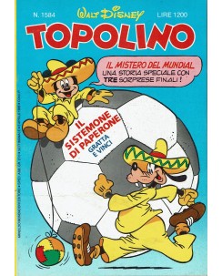 Topolino n.1584 ed. Walt Disney Mondadori
