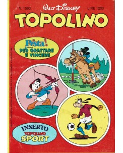 Topolino n.1593 ed. Walt Disney Mondadori