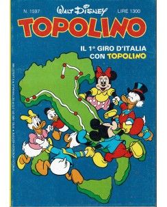 Topolino n.1597 ed. Walt Disney Mondadori