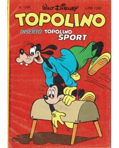 Topolino n.1598 ed. Walt Disney Mondadori