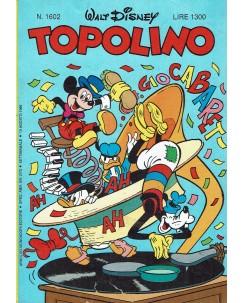 Topolino n.1602 ed. Walt Disney Mondadori