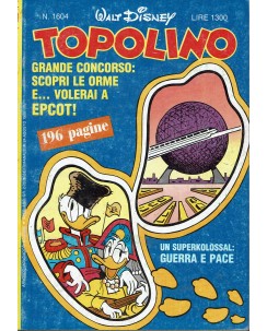 Topolino n.1604 ed. Walt Disney Mondadori