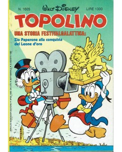 Topolino n.1605 ed. Walt Disney Mondadori