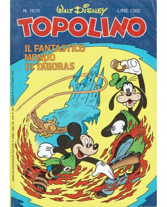 Topolino n.1610 ed. Walt Disney Mondadori
