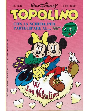 Topolino n.1628 ed. Walt Disney Mondadori