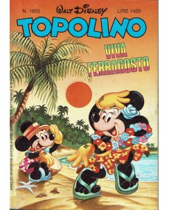 Topolino n.1655 ed. Walt Disney Mondadori