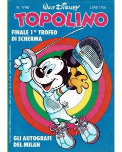 Topolino n.1748 ed. Walt Disney Mondadori
