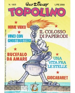 Topolino n.1805 ed. Walt Disney Mondadori