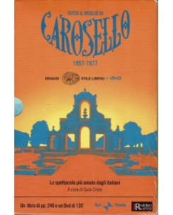 DVD Tutto il meglio di Carosello 1957-1977 di Croce+ libro  ed. Einaudi B39