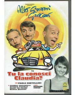 DVD Tu la conosci Claudia? con Aldo Giovanni Giacomo ITA USATO B38