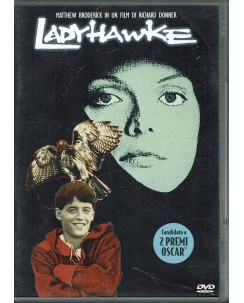 DVD Ladyhawke di Richard Donner con Matthew Broderick ITA USATO B38