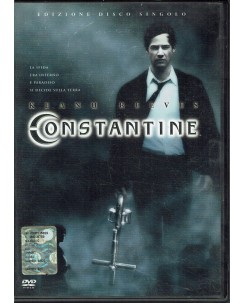 DVD Constantine con Keanu Reeves ITA USATO B38