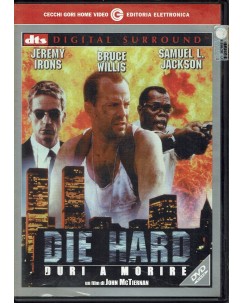 DVD DIE HARD duri a morire di John McTiernan con Bruce Willis ITA USATO B38