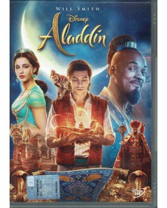 DVD Disney ALADDIN - THE MOVIE con Will Smith ITA USATO editoriale B38