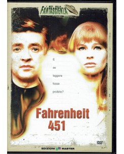 DVD i  miti della fantascienza Fahrenheit 451 Editoriale ITA USATO B38
