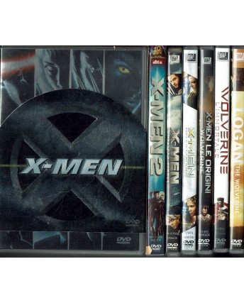DVD lotto X Men Wolverine 7 FILM Hugh Jackman ITA USATO B38