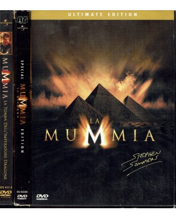 DVD lotto 3 FILM la Mummia + il ritorno + la tomba ITA USATO B37