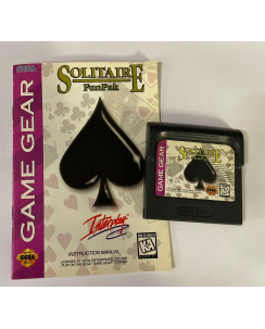 Videogioco GAME GEAR Sega Solitaire fun pak no BOX si libretto ENG Gd46