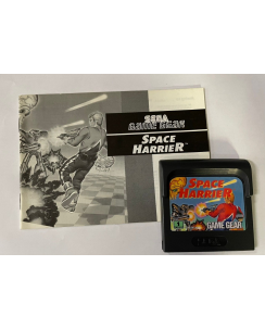 Videogioco GAME GEAR Sega Space Harrier no BOX si libretto ITA Gd46