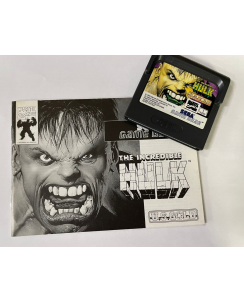 Videogioco GAME GEAR Sega the incredible Hulk BOX si libretto ITA B45