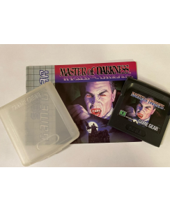 Videogioco GAME GEAR Sega Master of Darkness BOX si libretto ITA B45
