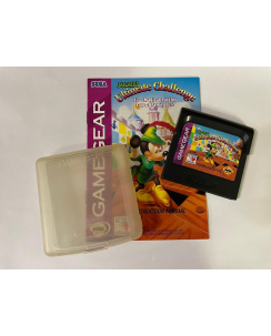 Videogioco GAME GEAR Sega Mickey Ultimate Challenge no BOX si libretto ENG Gd45