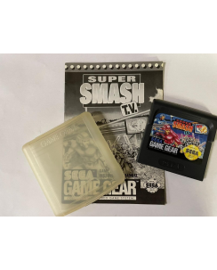 Videogioco GAME GEAR Sega Super Smash TV no BOX si libretto ENG Gd45
