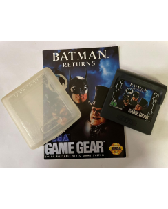 Videogioco GAME GEAR Sega Batman returns no BOX si libretto ENG Gd45
