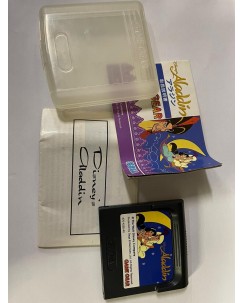Videogioco GAME GEAR Sega Aladdin no BOX si libretto JAP B44