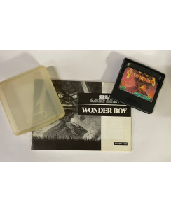Videogioco GAME GEAR Sega Wonder Boy no BOX si libretto ITA Gd44