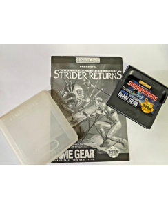 Videogioco GAME GEAR Sega Strider Returns no BOX si libretto ENG Gd44