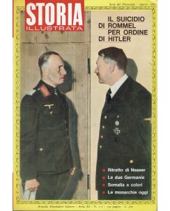 Storia Illustrata 117 ago 1967 Il suicidio di Rommel su ordine di Hitler FF00