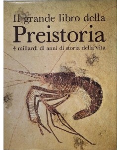 Il grande libro della preistoria 4 miliardi anni storia vita ed. Vallardi FF21