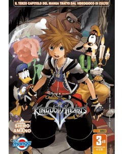 Kingdom Hearts II SILVER  3 di Amano NUOVO ed. Panini FU14