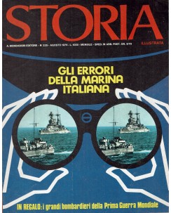 Storia Illustrata 225 ago 1976 Gli errori della marina italiana FF15