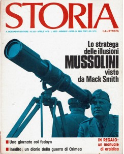 Storia Illustrata 221 apr 1976 Mussolini lo stratega delle illusioni FF15