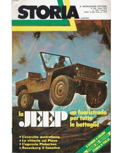 Storia Illustrata 248 lug 1978 La Jeep fuoristrada per tutte le battaglie FF15