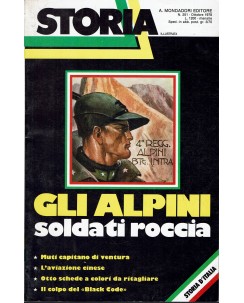 Storia Illustrata 251 ott 1978 Gli alpini soldati roccia FF15