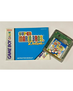 Videogioco GAME Boy Color Super Mario deluxe no BOX si libretto ENG B47