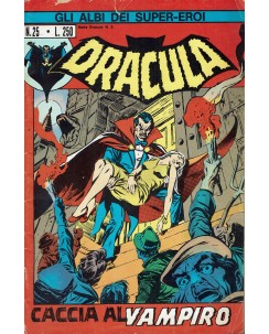 Gli Albi dei Super-Eroi n. 25 A.S.E. Dracula n. 3 caccia al vampiro ed. Corno