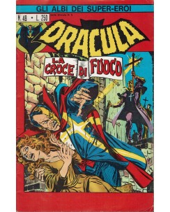 Gli Albi dei Super-Eroi n. 49 A.S.E. Dracula n. 5 la croce di fuoco ed. Corno