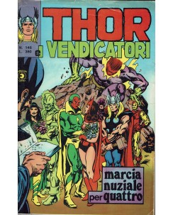 Thor n.146 marcia nuziale per quattro (Thor e i Vendicatori) ed. Corno