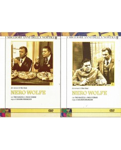 DVD Nero Wolfe Stagione 1 e 2 11 Dvd da Rex Stout cofanetto usato ITA B07