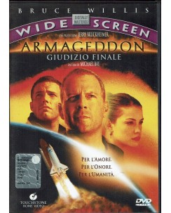 DVD Armageddon Giudizio finale con Bruce Willis di M. Bay ITA usato B19