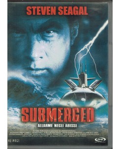 DVD SUBMERGED allarme negli abissi con Steven Seagal ITA USATO MHE B19