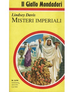 Giallo Mondadori 2378 Lindsey Davis : Misteri imperiali ed. Mondadori A07