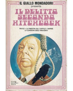 Il Delitto secondo Hitchcock 4 romanzi ed. Mondadori A07
