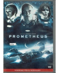 DVD Prometheus con Michael Fassbander di Ridley Scott ITA usato B08